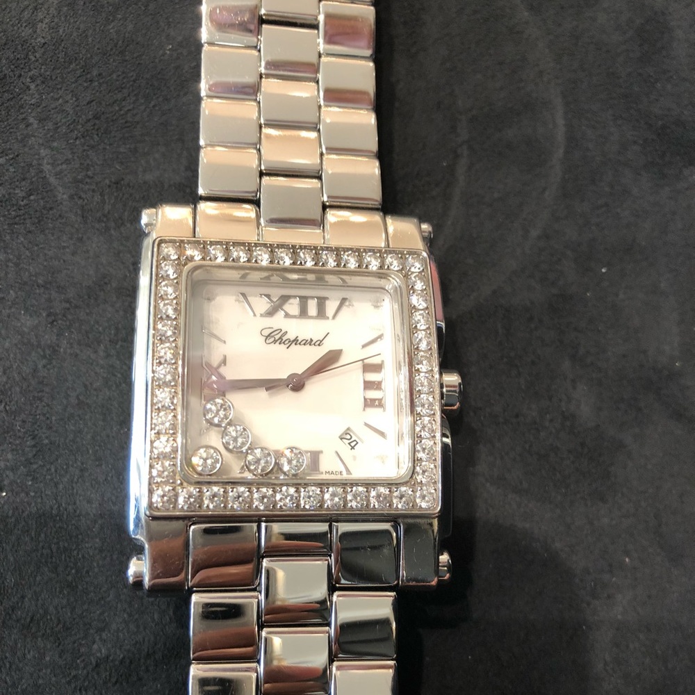 Chopard xl Happy diamond sport watch